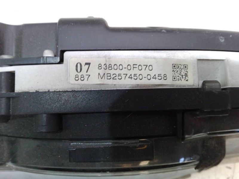 Recambio de cuadro instrumentos para toyota verso (_r2_) 2.0 d-4d (aur20_) referencia OEM IAM 838000F070  MB2574500458