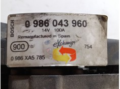 Recambio de alternador para opel corsa c (x01) 1.2 (f08, f68) referencia OEM IAM 0986043960   2