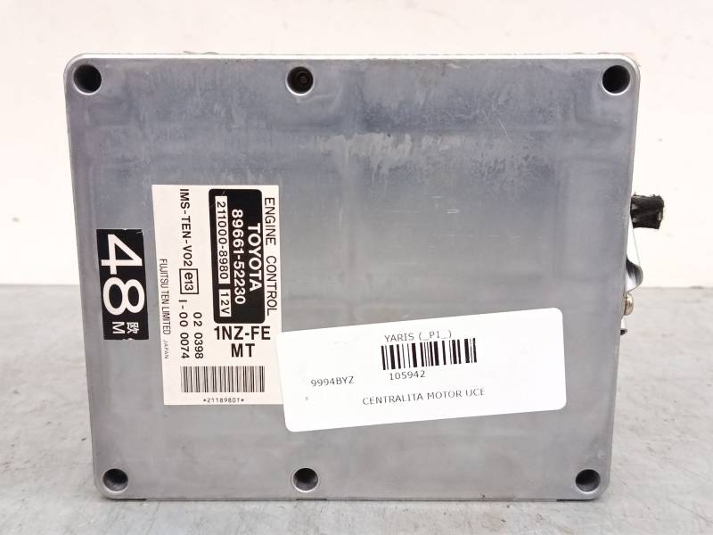 CENTRALITA MOTOR UCE 8966152230 2110008980 