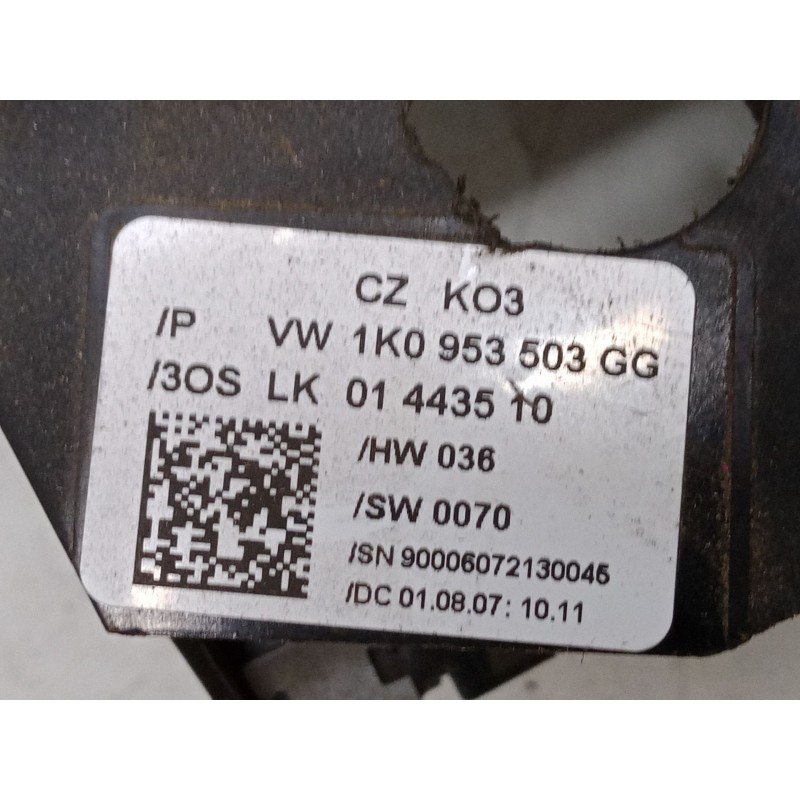 Recambio de mando luces para volkswagen golf v variant (1k5) 1.9 tdi referencia OEM IAM 1K0953503GG 1K0 953 519 J 1K0 953 513 E