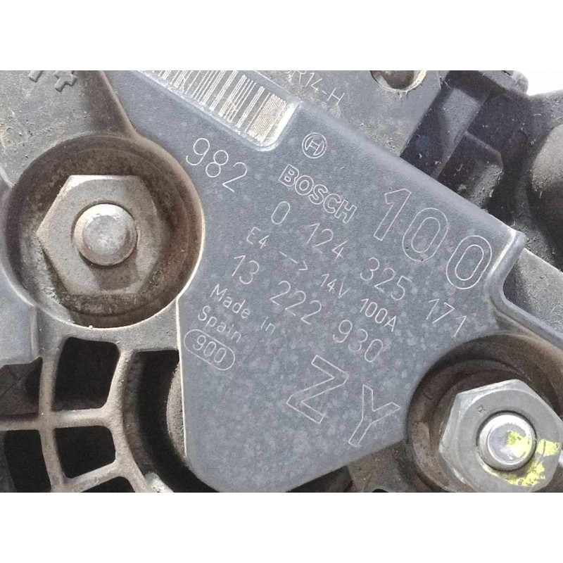 Recambio de alternador para opel corsa d (s07) 1.4 (l08, l68) referencia OEM IAM 0124325171 13 222 930 