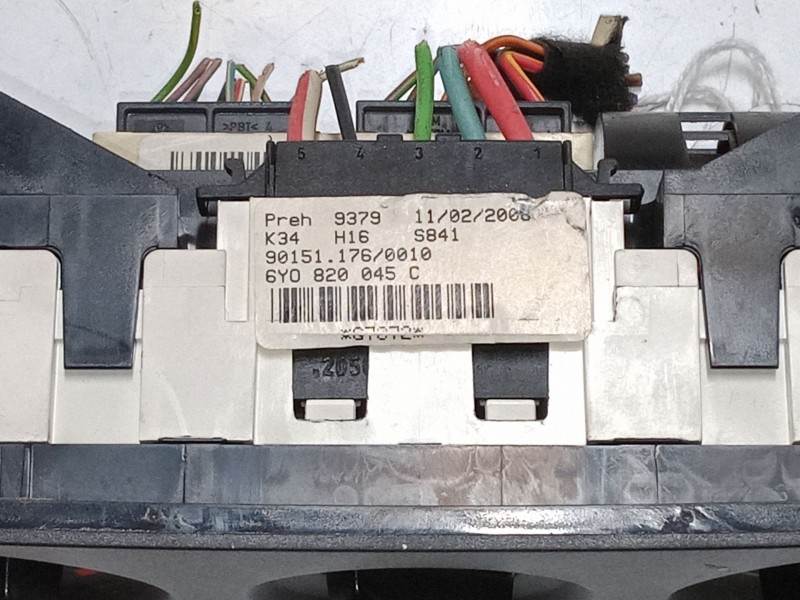 Recambio de mando calefaccion / a/a para skoda fabia i (6y2) 1.2 referencia OEM IAM   