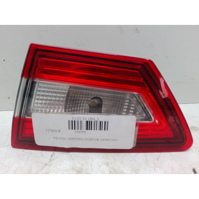 Recambio de piloto trasero porton derecho para renault clio iv (bh_) 1.5 dci 90 referencia OEM IAM   