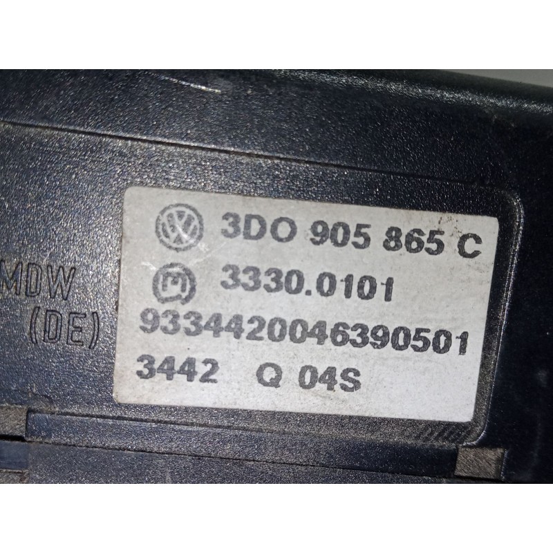 Recambio de clausor para volkswagen touareg (7la, 7l6, 7l7) 2.5 r5 tdi referencia OEM IAM 3DO905865C.3330.0101   Recambio de clausor para volkswagen touareg (7la, 7l6, 7l7) 2.5 r5 tdi referencia OEM IAM 3DO905865C.3330.0101