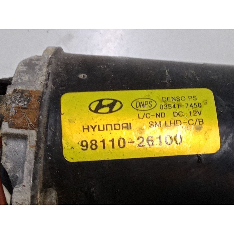 Recambio de motor limpia delantero para hyundai santa fé i (sm) 2.0 crdi referencia OEM IAM 9811026100  
