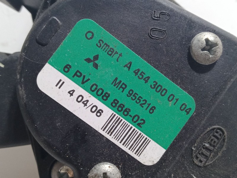 Recambio de pedal acelerador para smart forfour (454) 1.3 (454.031) referencia OEM IAM   