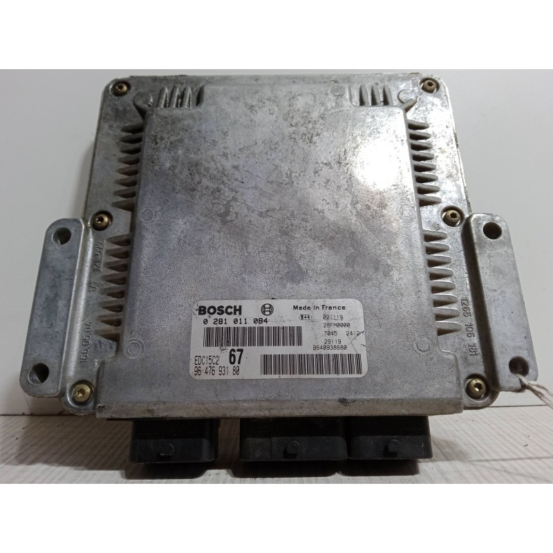 Recambio de centralita motor uce para citroën xsara picasso (n68) 2.0 hdi referencia OEM IAM 0281011084 EDC15C2 9647693180