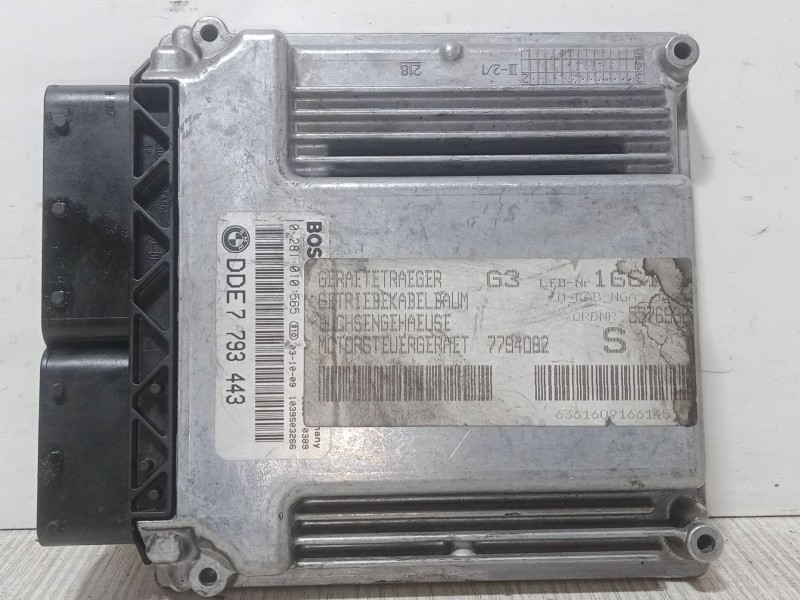 Recambio de centralita motor uce para bmw 3 compact (e46) 320 td referencia OEM IAM DDE7793443  0281010565