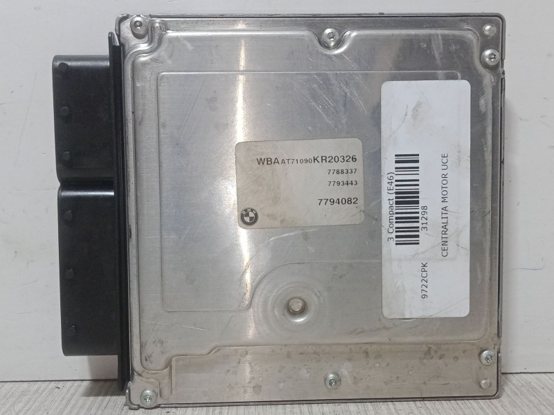 Recambio de centralita motor uce para bmw 3 compact (e46) 320 td referencia OEM IAM DDE7793443  0281010565