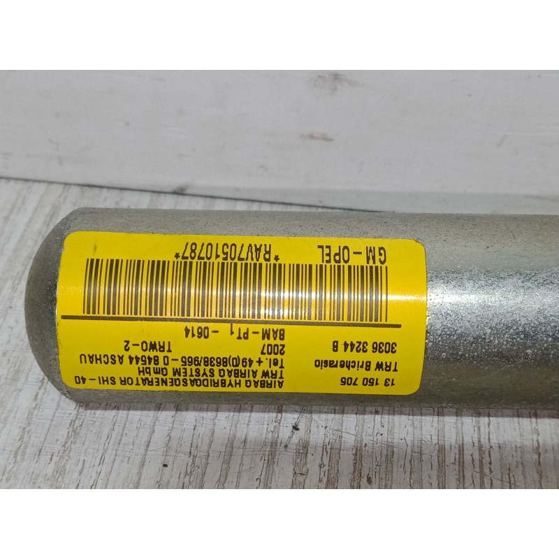 Recambio de airbag cortina delantero derecho para opel corsa d (s07) 1.3 cdti (l08, l68) referencia OEM IAM 13150705  
