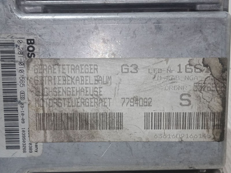 Recambio de centralita motor uce para bmw 3 compact (e46) 320 td referencia OEM IAM DDE7793443  0281010565