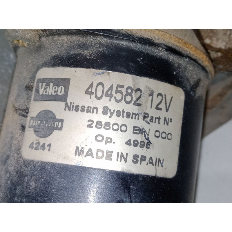 Recambio de motor limpia delantero para nissan almera ii hatchback (n16) 2.2 di referencia OEM IAM 404582  
