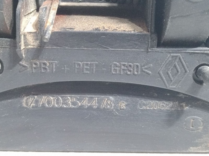 Recambio de maneta exterior puerta delantera izquierda para renault kangoo (kc0/1_) 1.5 dci (kc07) referencia OEM IAM 7700354478