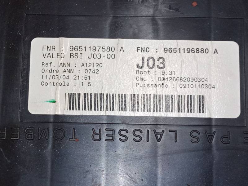 BSI 9651197580 