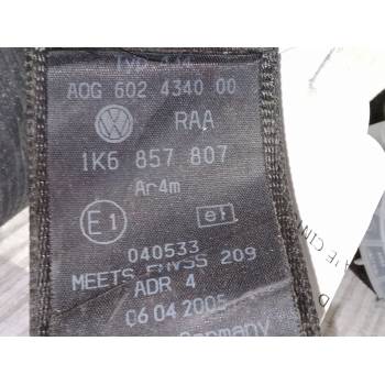 ANCLAJE CINTURON TRASERO DERECHO 1K0857740D 