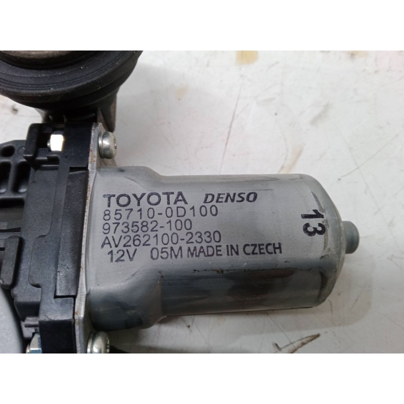 Recambio de elevalunas electrico delantero derecho para toyota yaris (_p9_) 1.33 vvt-i (nsp90_) referencia OEM IAM 857010D010  9