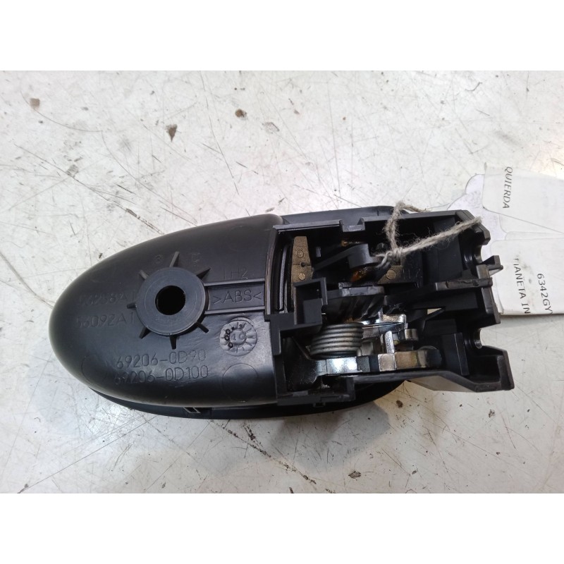Recambio de maneta interior puerta delantera izquierda para toyota yaris (_p9_) 1.33 vvt-i (nsp90_) referencia OEM IAM   