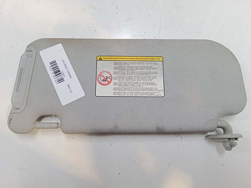 Recambio de parasol derecho para hyundai ix35 (lm, el, elh) 1.7 crdi referencia OEM IAM   
