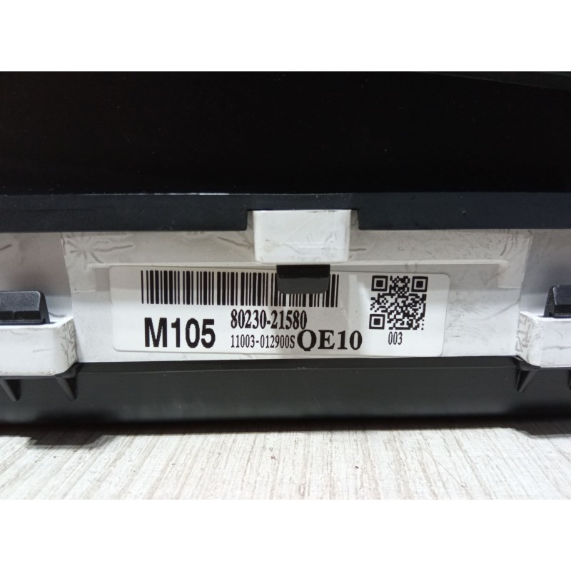 Recambio de cuadro instrumentos para ssangyong rodius ii 2.2 xdi referencia OEM IAM 80230-21580 M105 QE10 11003012900S