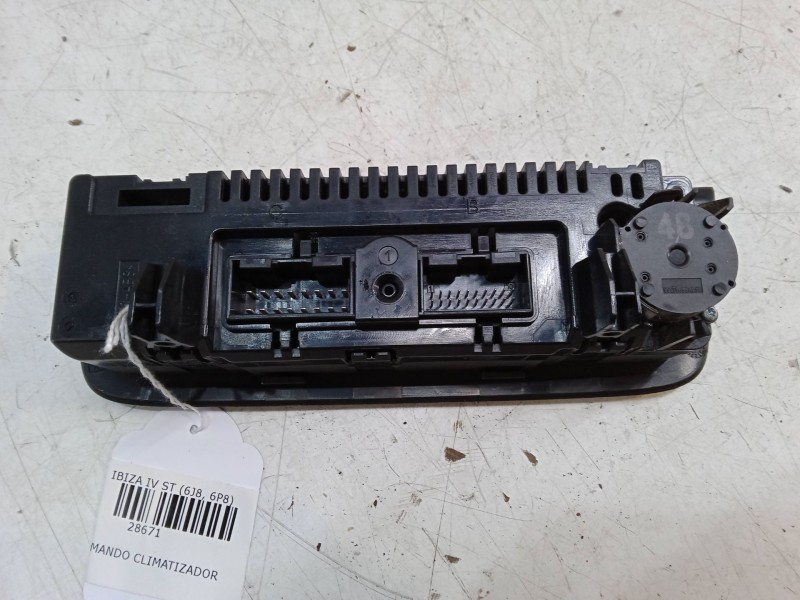 Recambio de mando climatizador para seat ibiza iv st (6j8, 6p8) 1.4 referencia OEM IAM   