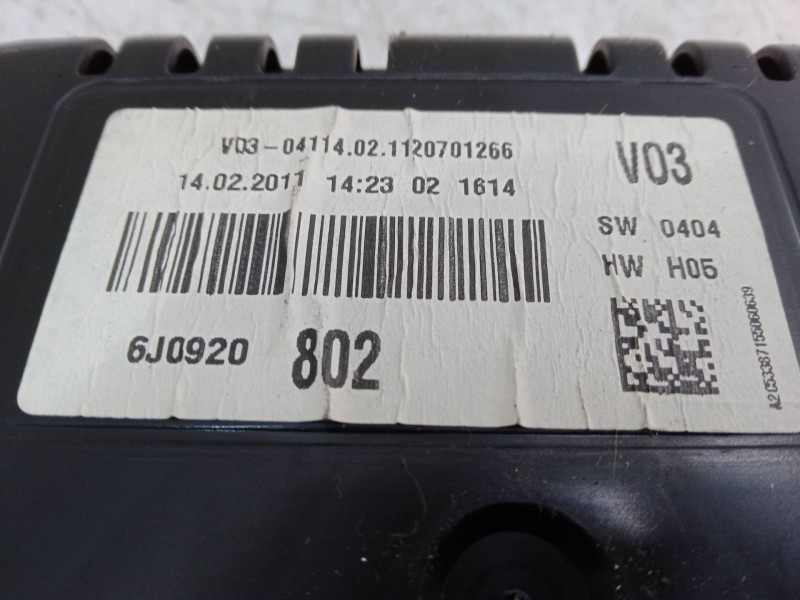 Recambio de cuadro instrumentos para seat ibiza iv st (6j8, 6p8) 1.4 referencia OEM IAM   