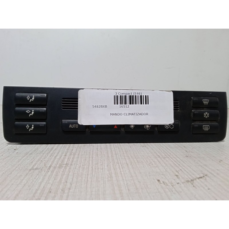 Recambio de mando climatizador para bmw 3 compact (e46) 320 td referencia OEM IAM 64.116916882.5HB007738-20  