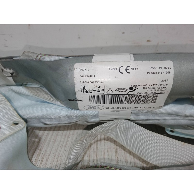 Recambio de airbag cortina delantero izquierdo para ford ka+ iii (uk, fk) 1.2 ti-vct referencia OEM IAM A042D95  