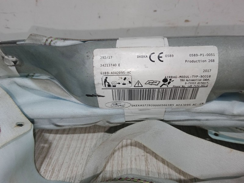 Recambio de airbag cortina delantero izquierdo para ford ka+ iii (uk, fk) 1.2 ti-vct referencia OEM IAM A042D95  