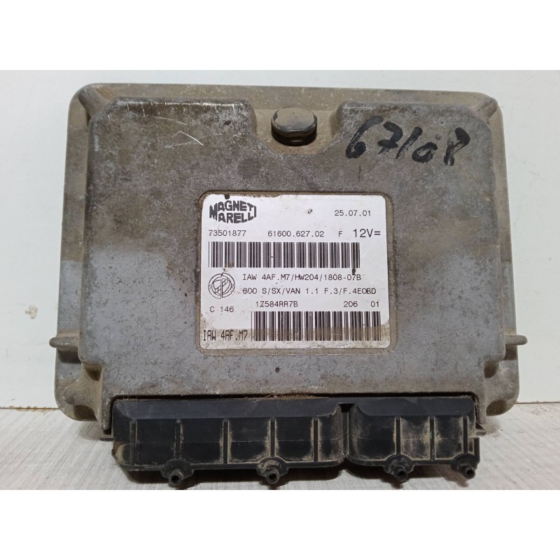 Recambio de centralita motor uce para fiat seicento / 600 (187_) 1.1 (187axb, 187axb1a, 187axc1a02) referencia OEM IAM 73501877 