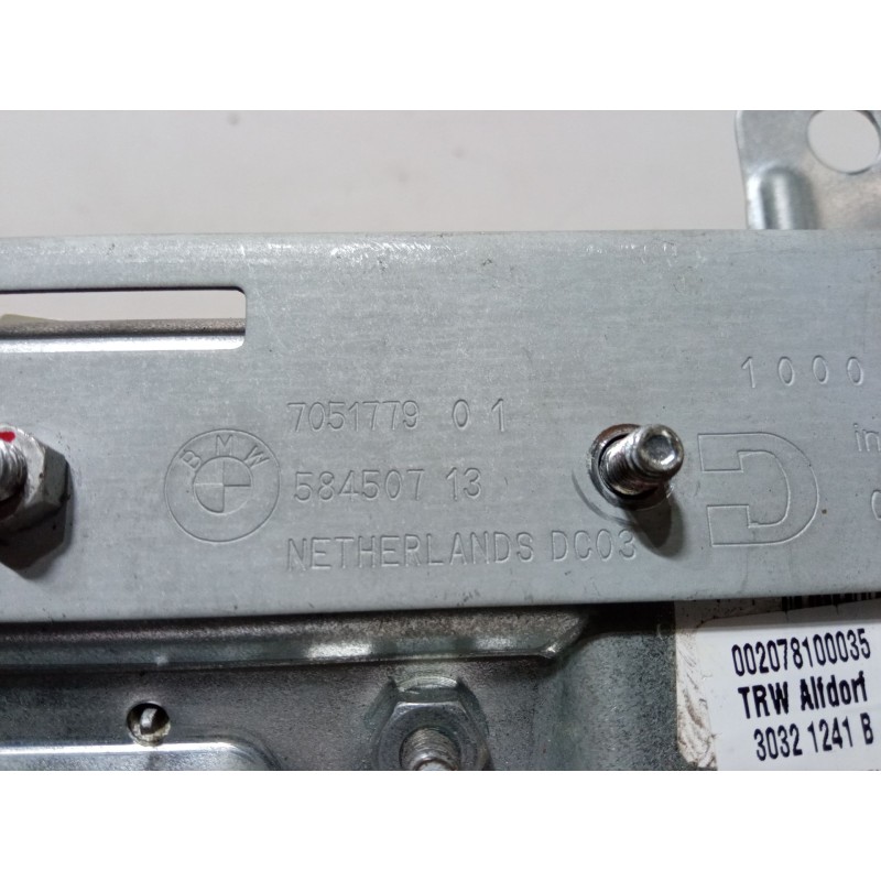 Recambio de airbag de puerta trasero izquierdo para bmw 7 (e65, e66, e67) 735 i, li referencia OEM IAM 705177901  