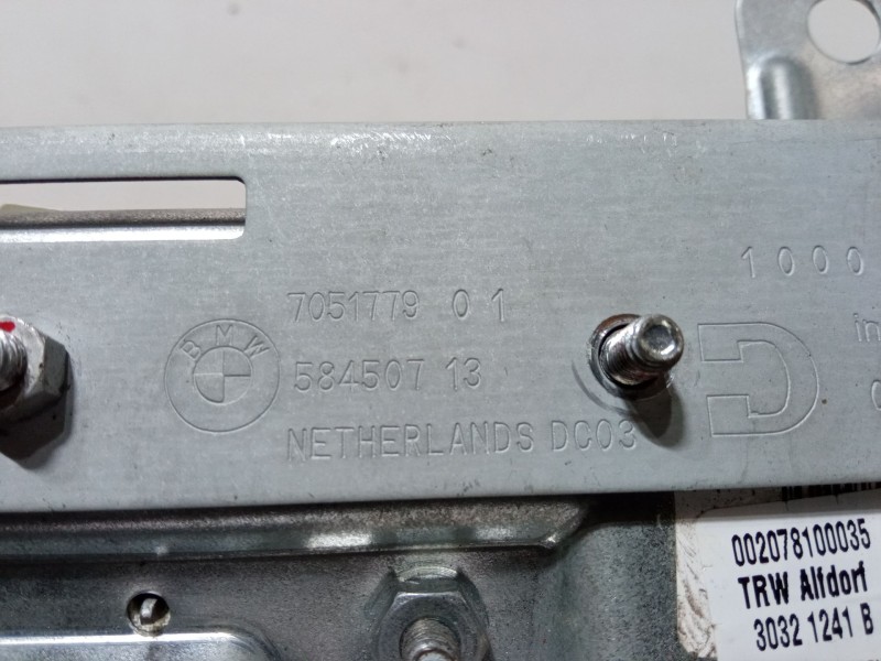 Recambio de airbag de puerta trasero izquierdo para bmw 7 (e65, e66, e67) 735 i, li referencia OEM IAM 705177901  