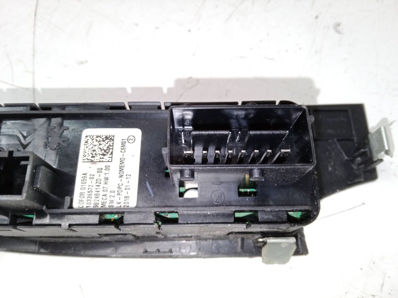 Recambio de mando elevalunas delantero izquierdo para citroën c4 grand picasso ii (da_, de_) 2.0 bluehdi 150 referencia OEM IAM 