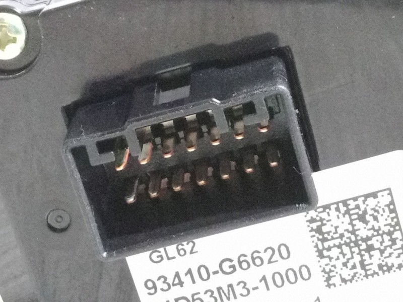 Recambio de mando luces para kia picanto iii (ja) 1.0 referencia OEM IAM 93410G6620  