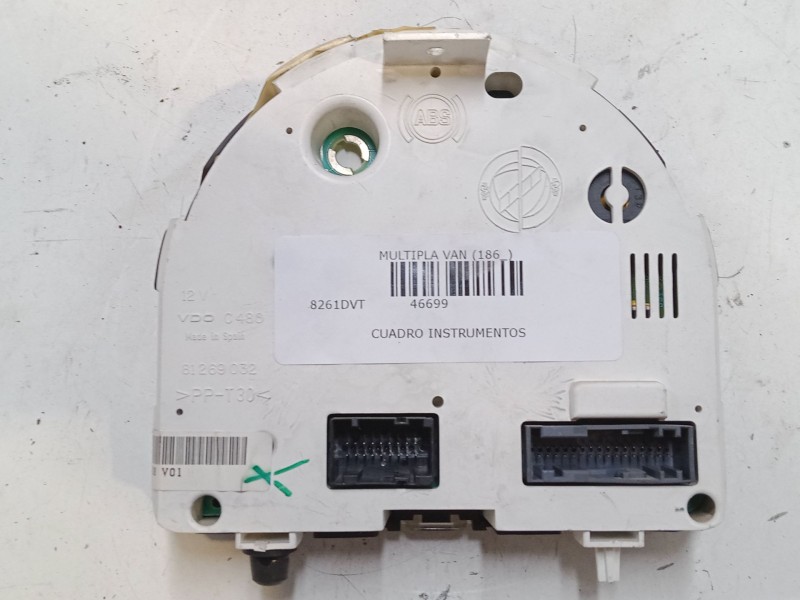 Recambio de cuadro instrumentos para fiat multipla van (186_) 1.9 jtd referencia OEM IAM 51732331  110080073025