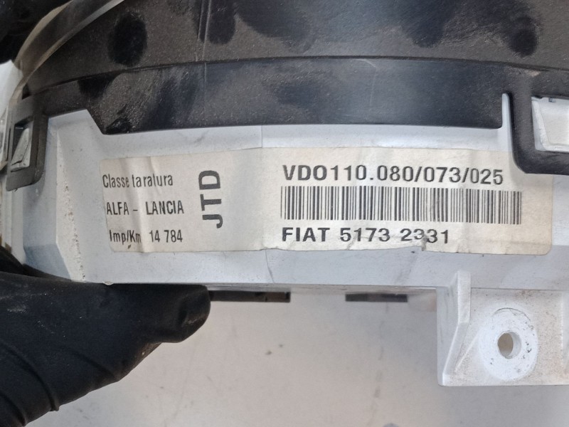 Recambio de cuadro instrumentos para fiat multipla van (186_) 1.9 jtd referencia OEM IAM 51732331  110080073025