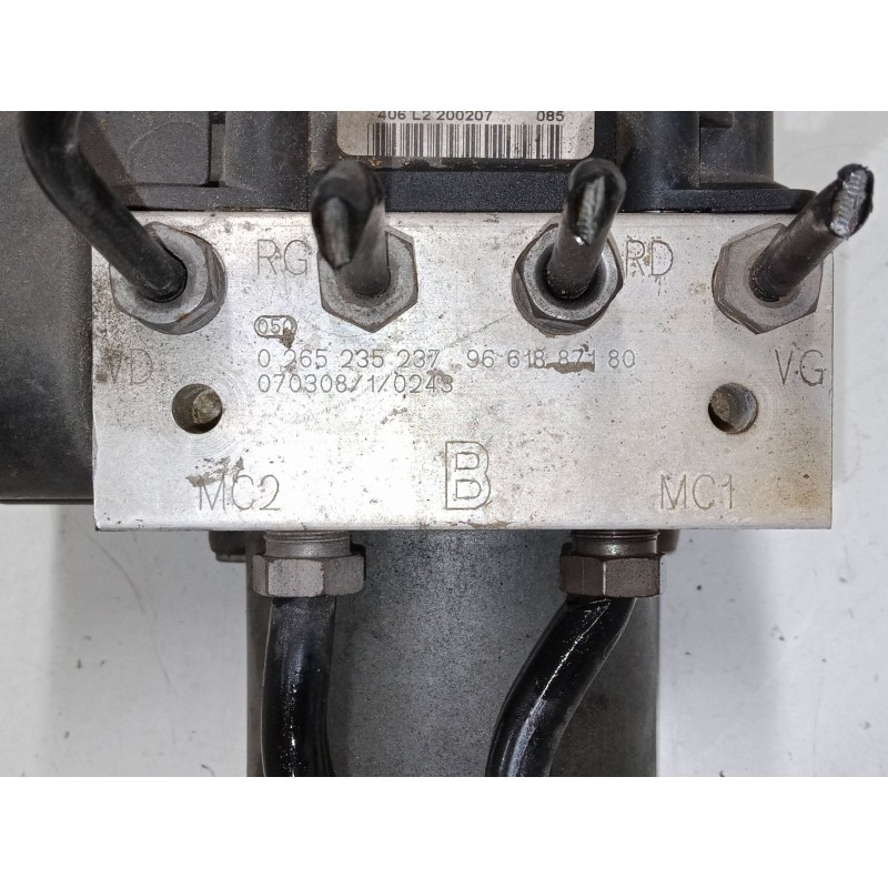 Recambio de abs para peugeot 307 cc (3b) 1.6 16v referencia OEM IAM 96618871809663241680  0265235237 Recambio de abs para peugeot 307 cc (3b) 1.6 16v referencia OEM IAM 96618871809663241680  0265235237