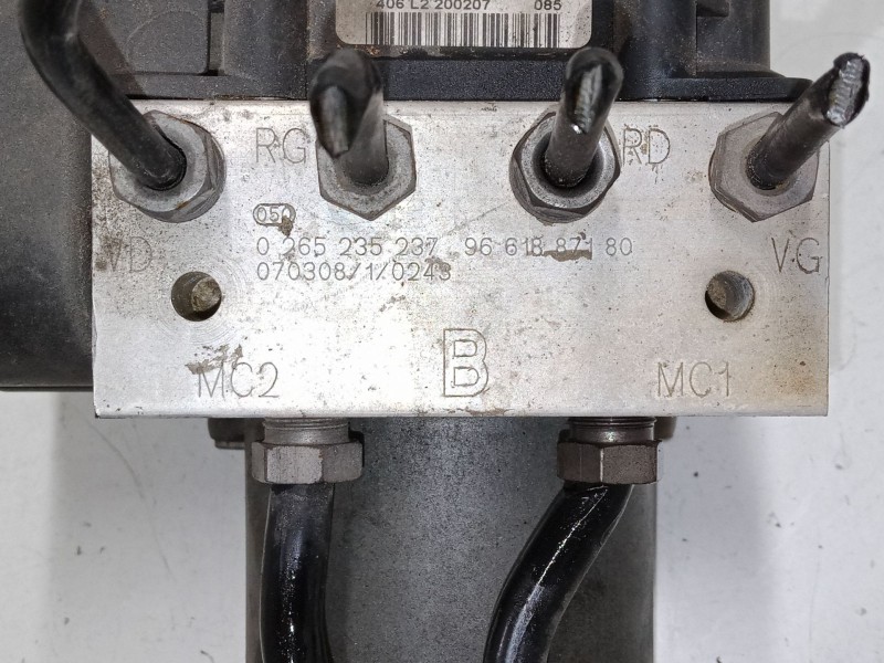 Recambio de abs para peugeot 307 cc (3b) 1.6 16v referencia OEM IAM 96618871809663241680  0265235237 Recambio de abs para peugeot 307 cc (3b) 1.6 16v referencia OEM IAM 96618871809663241680  0265235237