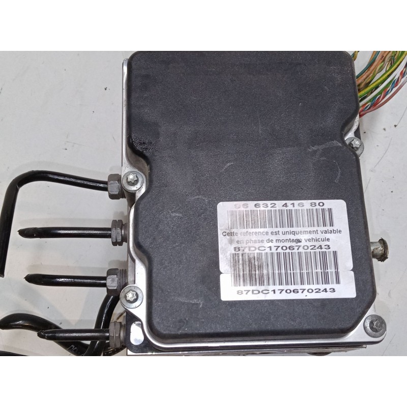Recambio de abs para peugeot 307 cc (3b) 1.6 16v referencia OEM IAM 96618871809663241680  0265235237 Recambio de abs para peugeot 307 cc (3b) 1.6 16v referencia OEM IAM 96618871809663241680  0265235237