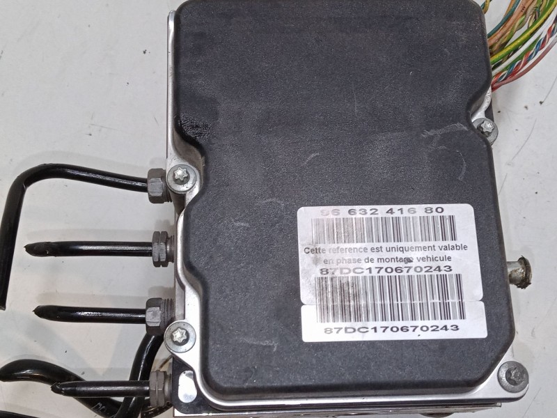 Recambio de abs para peugeot 307 cc (3b) 1.6 16v referencia OEM IAM 96618871809663241680  0265235237 Recambio de abs para peugeot 307 cc (3b) 1.6 16v referencia OEM IAM 96618871809663241680  0265235237