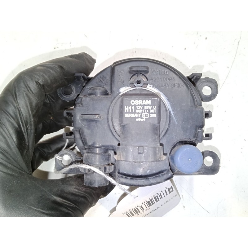 Recambio de faro antiniebla derecho para renault scénic iii (jz0/1_) 1.6 16v (jz0u, jz1b) referencia OEM IAM 8200074008  