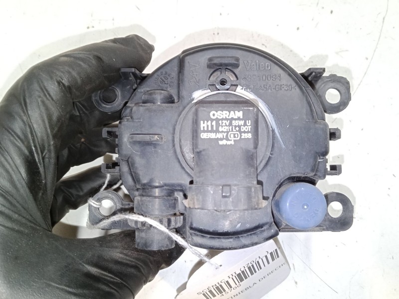 Recambio de faro antiniebla derecho para renault scénic iii (jz0/1_) 1.6 16v (jz0u, jz1b) referencia OEM IAM 8200074008  