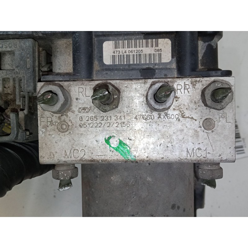 Recambio de abs para nissan micra iii (k12) 1.4 16v referencia OEM IAM 47660AX600 0265800319 0265231341