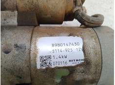 Recambio de motor arranque para opel meriva a monospace (x03) 1.7 cdti (e75) referencia OEM IAM 8980147430  