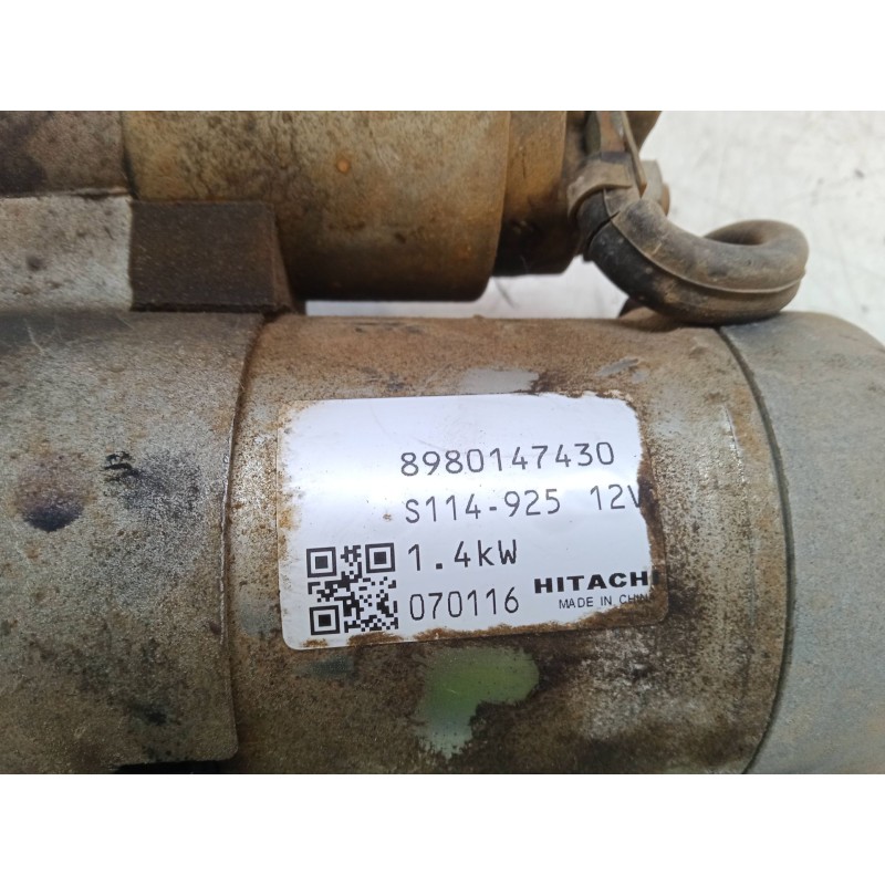 Recambio de motor arranque para opel meriva a monospace (x03) 1.7 cdti (e75) referencia OEM IAM 8980147430  