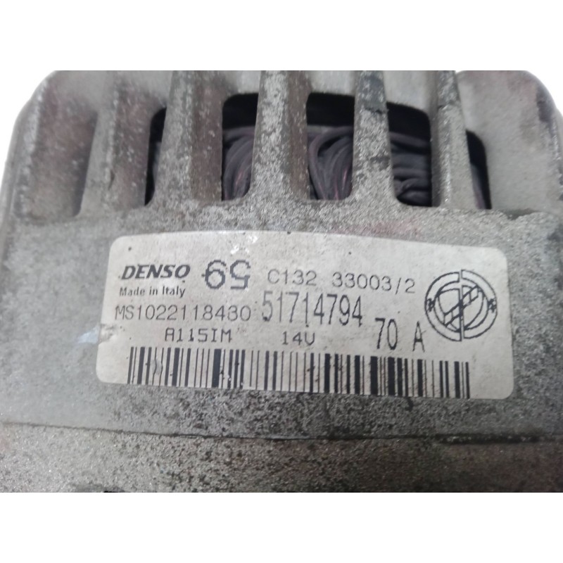 Recambio de alternador para fiat punto (188_) 1.2 60 (188.030, .050, .130, .150, .230, .250) referencia OEM IAM 51714794  MS1022
