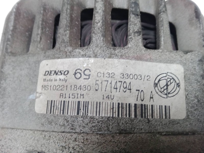 Recambio de alternador para fiat punto (188_) 1.2 60 (188.030, .050, .130, .150, .230, .250) referencia OEM IAM 51714794  MS1022