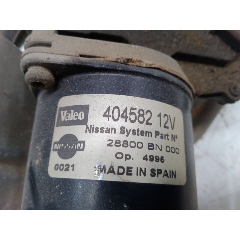 Recambio de motor limpia delantero para nissan almera ii hatchback (n16) 1.5 referencia OEM IAM 28800BN000  404582
