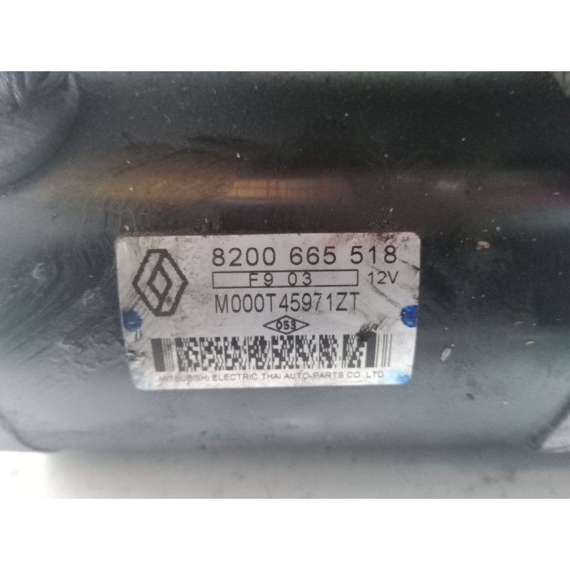 Recambio de motor arranque para renault scénic iii (jz0/1_) 1.6 16v (jz0u, jz1b) referencia OEM IAM 8200665518  M000T45971ZT