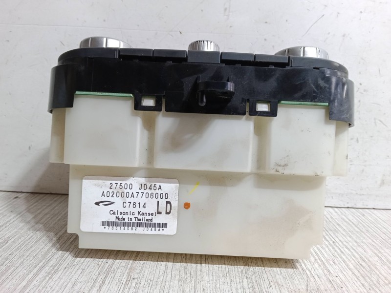 Recambio de mando climatizador para nissan qashqai / qashqai +2 i (j10, nj10, jj10e) 1.5 dci referencia OEM IAM 27500JD45A  