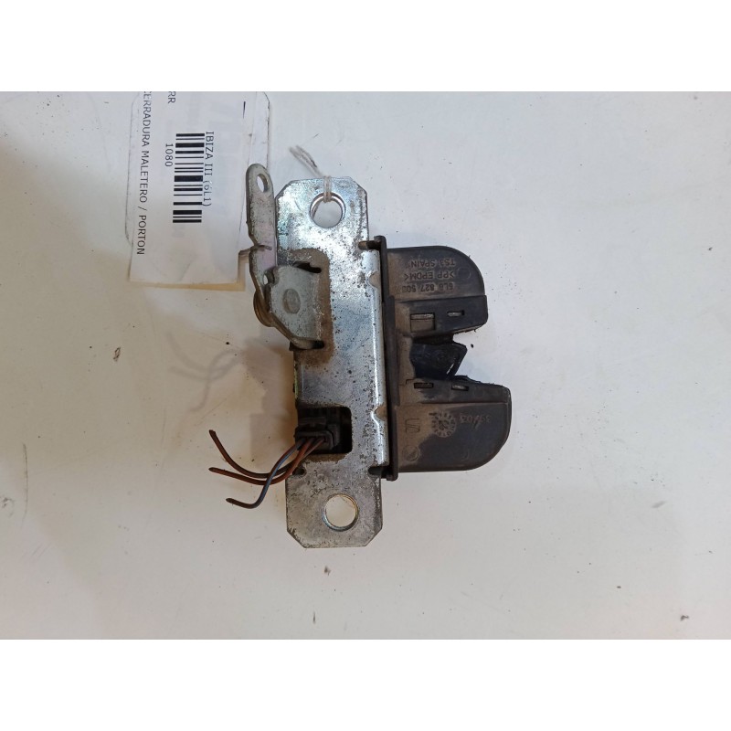 Recambio de cerradura maletero / porton para seat ibiza iii (6l1) 1.9 tdi referencia OEM IAM   